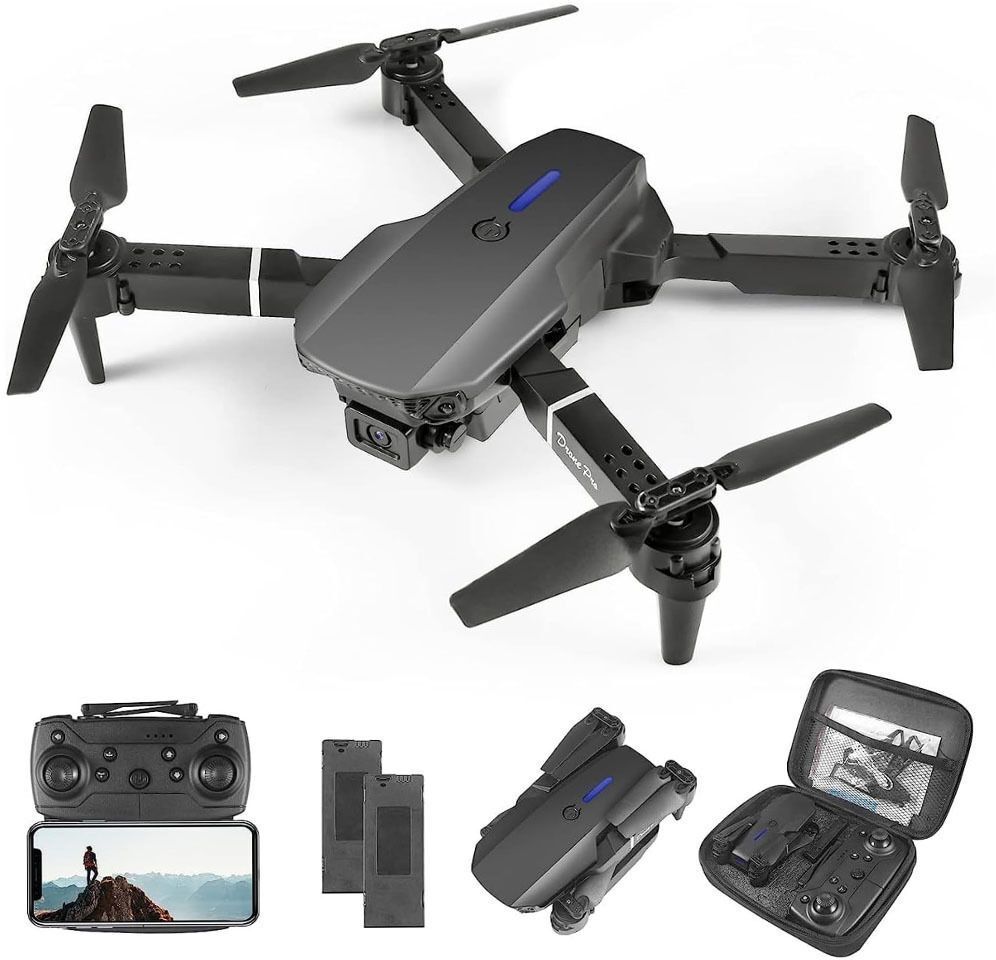 jay E88 Pro Foldable Remote Control Drone with Dual Camera HD Wide Angle1 Drone-picture-15