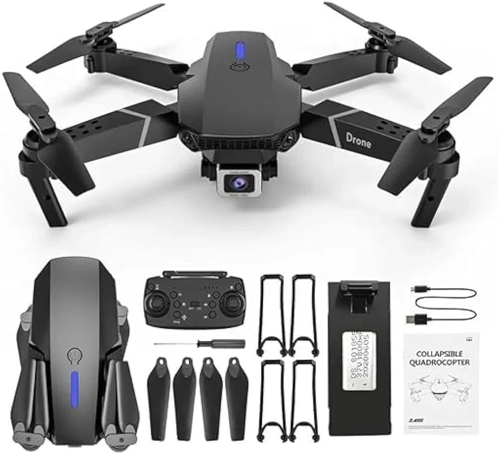 Foldable Drone with Full HD Camera, WiFi FPV, Altitude Hold Drone