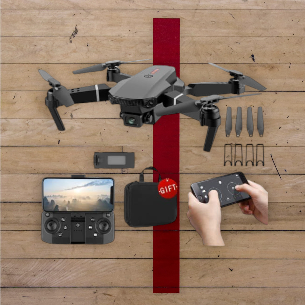 swa mi Drone WiFi Camera Drone Remote Control Quadcopter 360 Flip Stunt Drone_27 Drone image 1