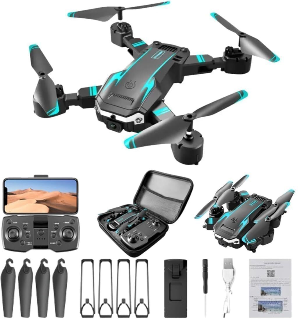 Drone with 4k Camera Foldable 1080P HD DroneAltitude Hold, One Key Take Off Drone