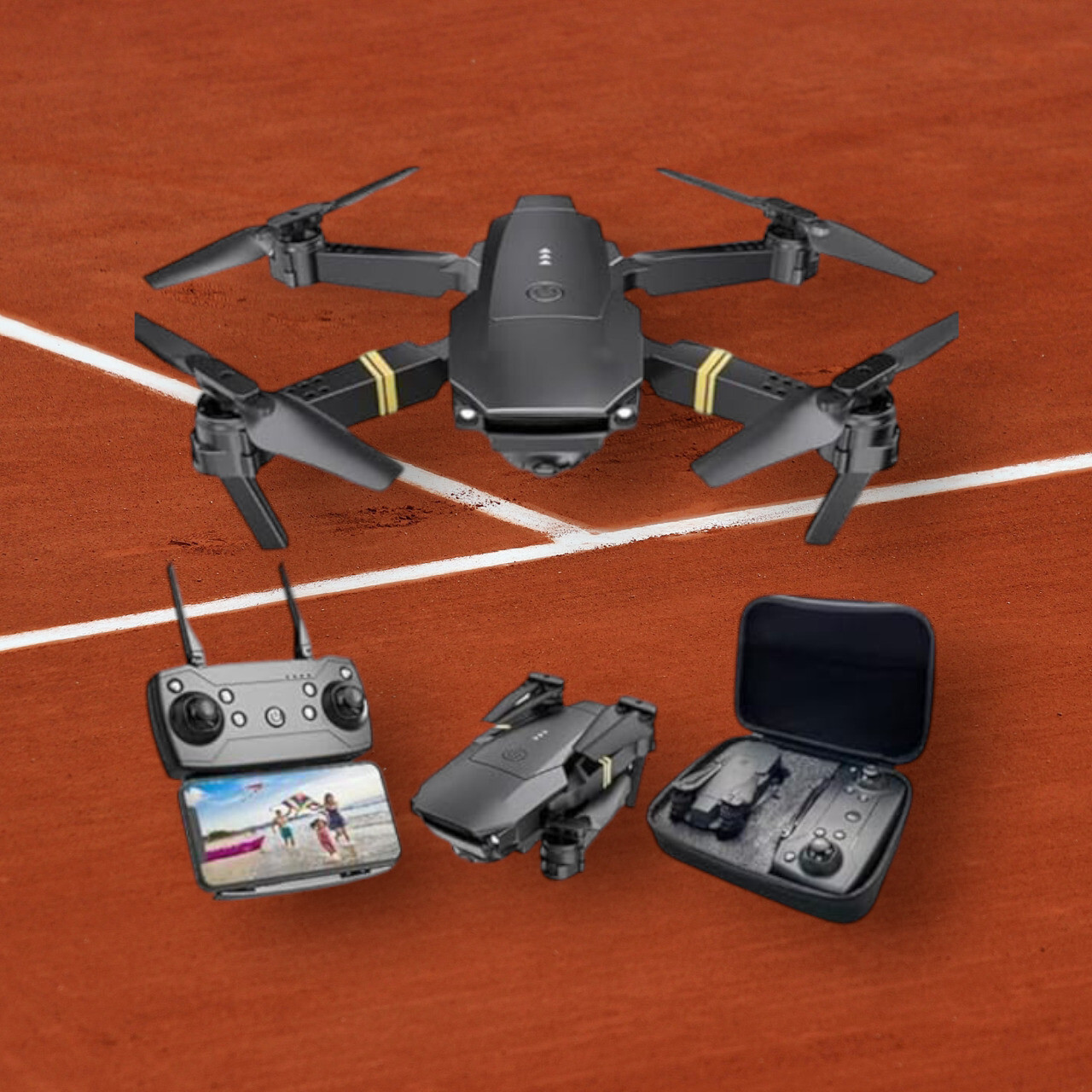 swa mi Foldable Remote Control Drone with Camera HD Wide Angle Lens_26 Drone image 1