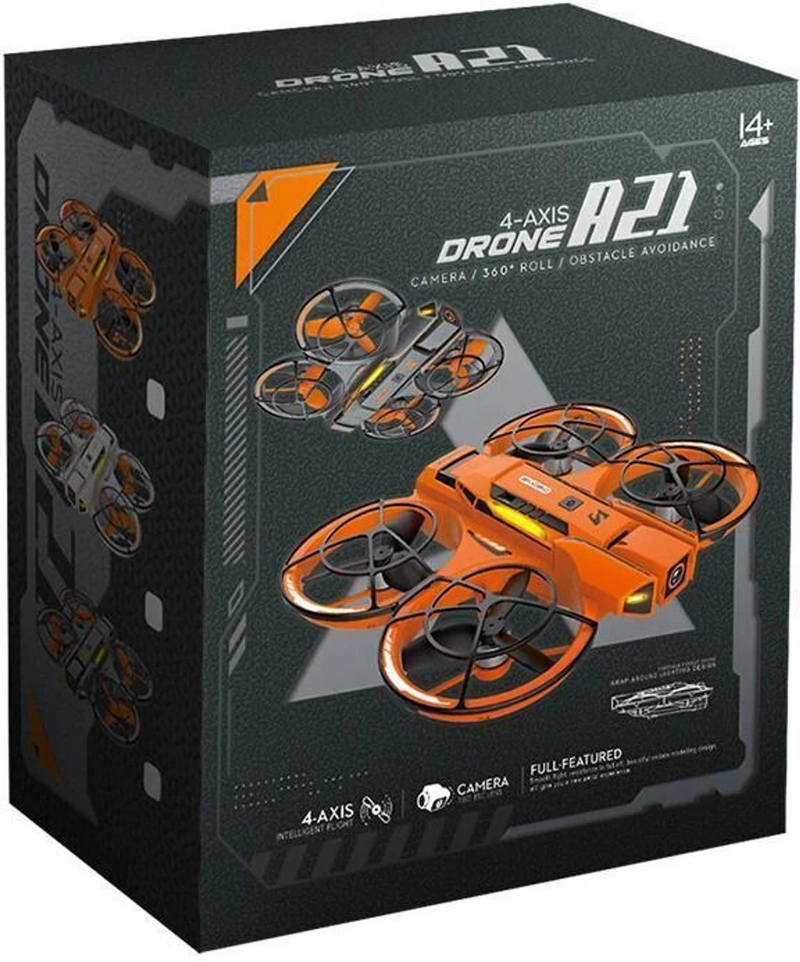 A21 Pro Drone with Intelligent Obstacle Avoidance, Dual Camera, 90 Degrees Lens Drone-image-5