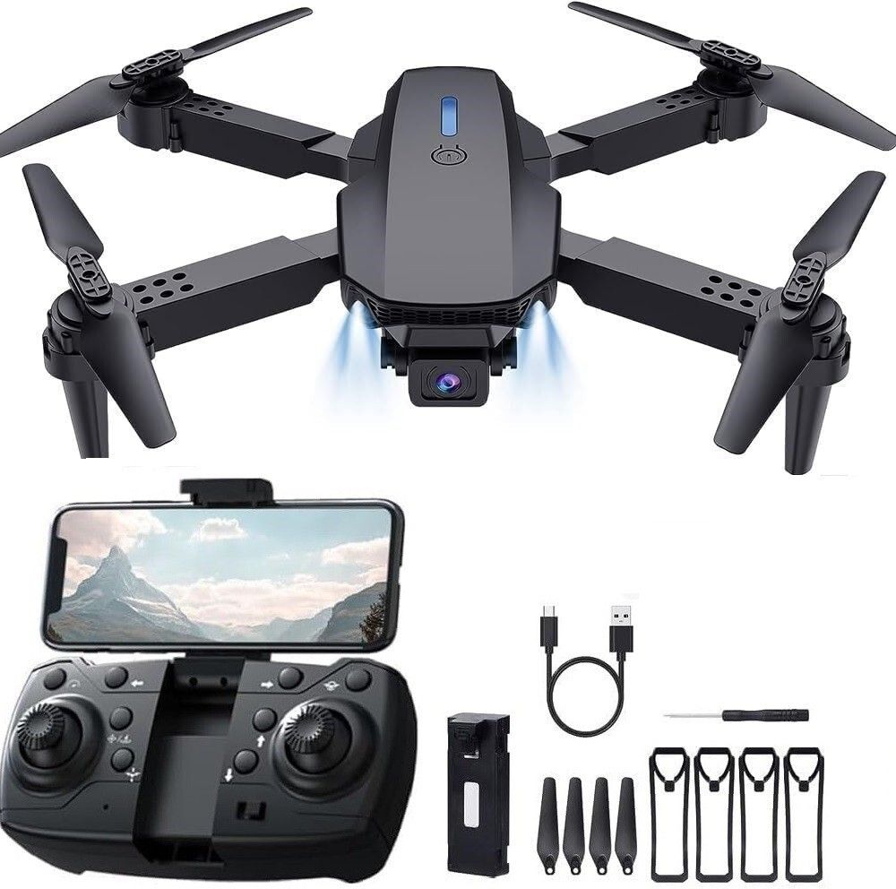 4k dual camera E88 Pro Foldable WiFi with Position Locking Drone Drone-image-49