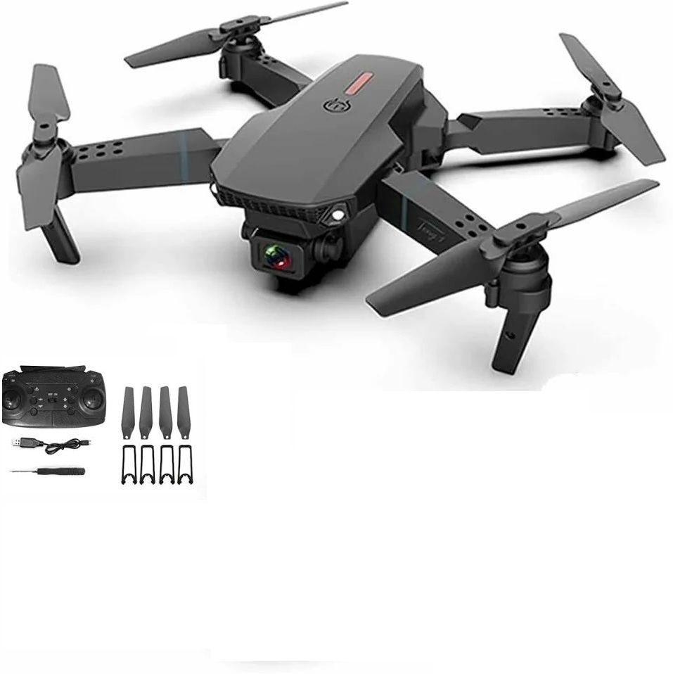 high quality best selling pro remote control e88 de007 dual camera 720p drone