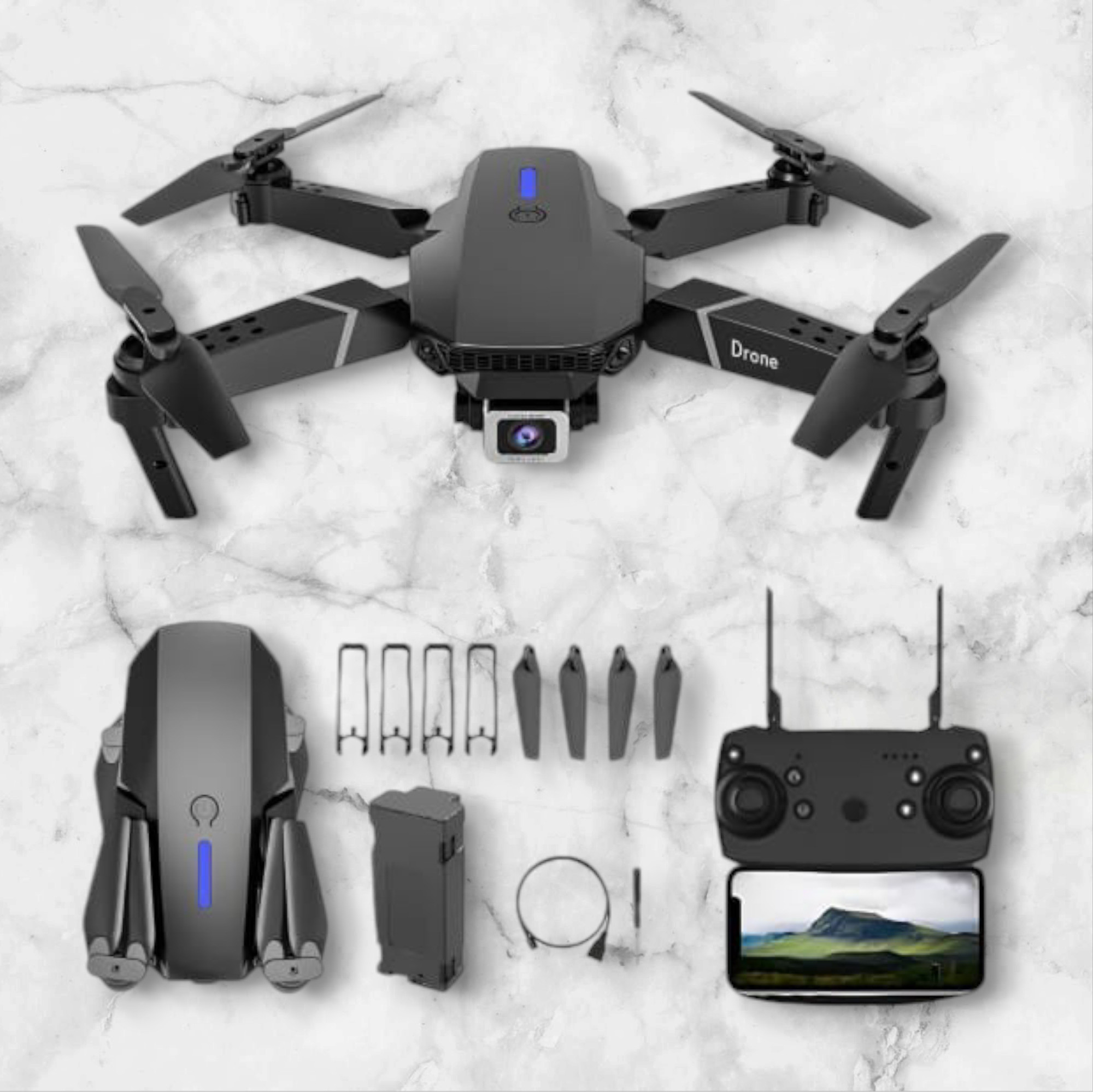 swa mi Drone Remote Control Quadcopter 360 Flip Stunt_a2 Drone image 1