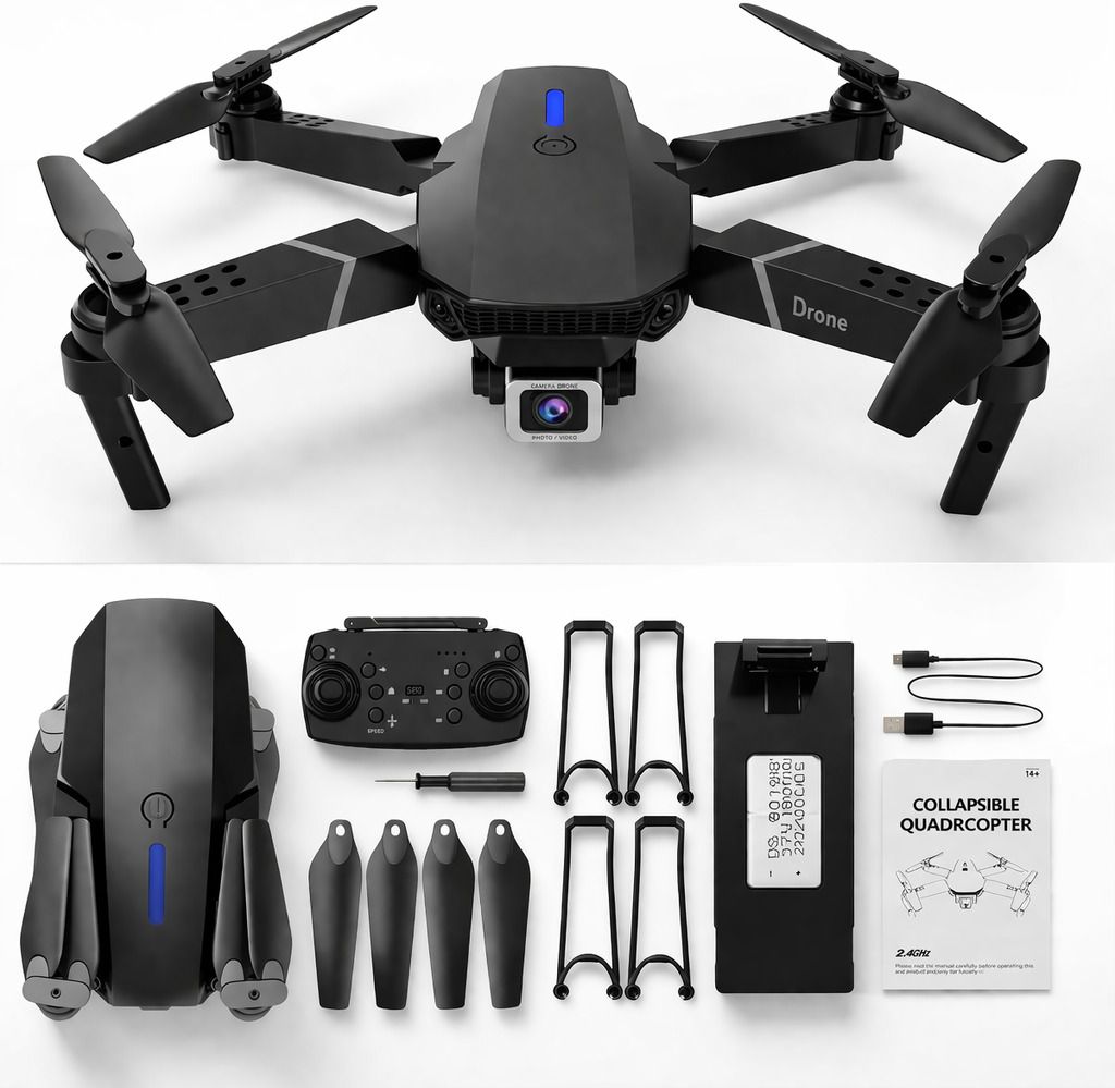 super toy 4K Q6 WiFi Dual Camera Drone for Adults & Kids with 2 Batteries and Toy Drone Drone-picture-7
