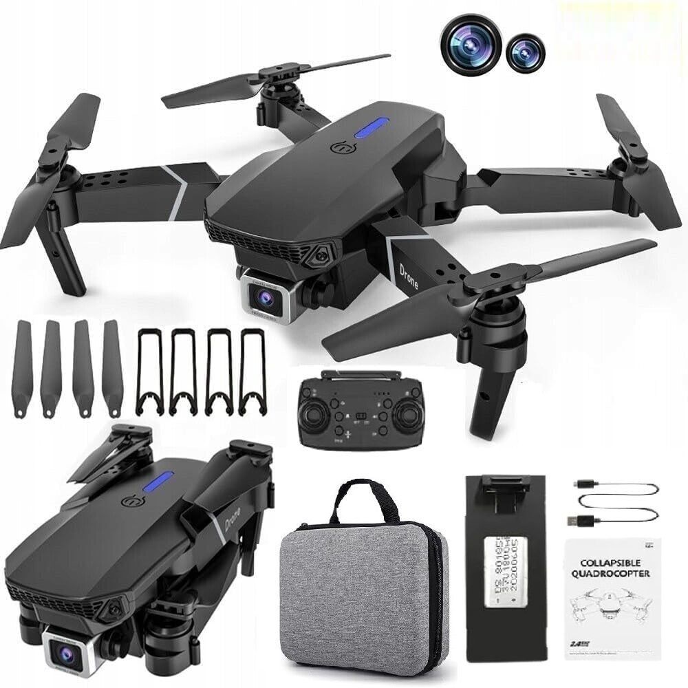 ruizol 4K E88 Pro Drone with 1080HD Dual Cameras, Foldable Quadcopter Drone-picture-13