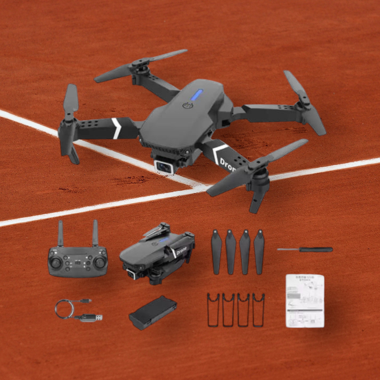 swa mi Quadcopter, RC Drone Quickly Empty The Shell Drone Foldable Drone Effective_a18 Drone image 1