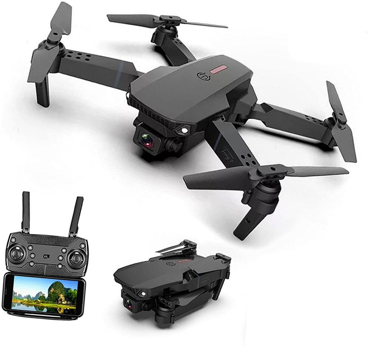 rectitude Best Price E88 Pro Drone Camera for Adults, Folding Drone Wifi Fpv Drone-picture-10