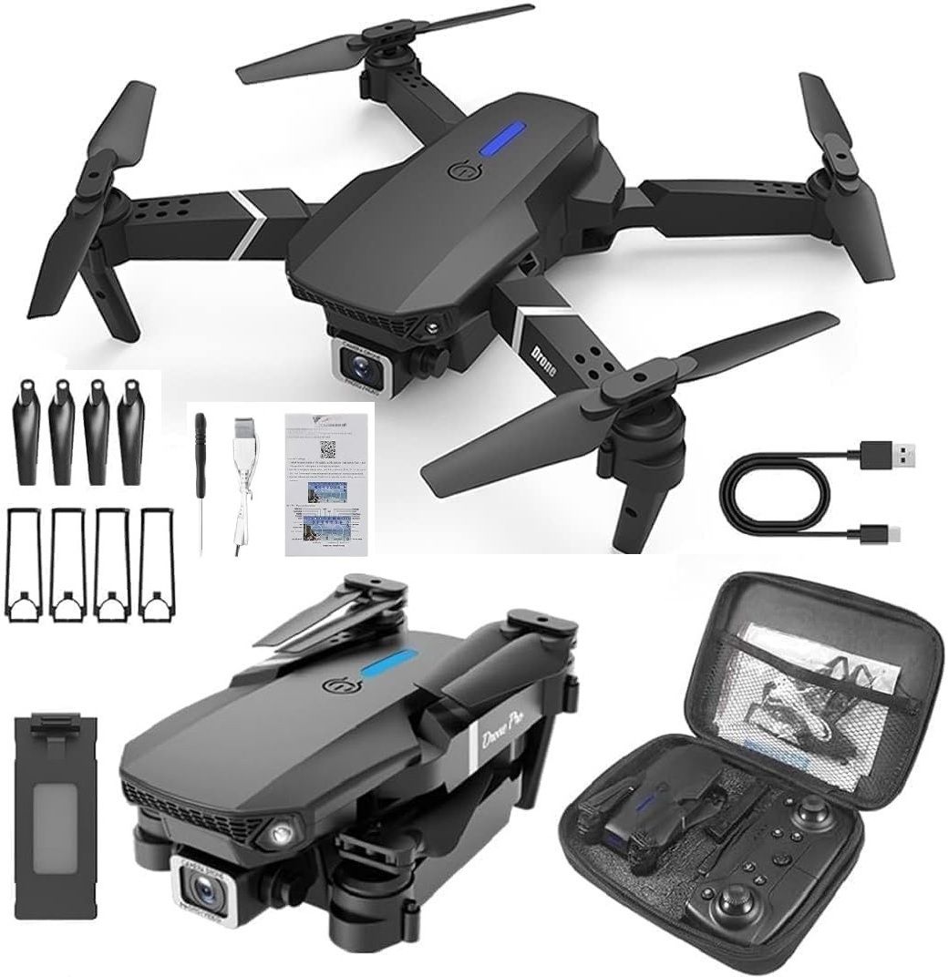 Foldable RC Drone with 4k Camera Foldable 1080P HD Drone with FPV Live Video Drone-image-18