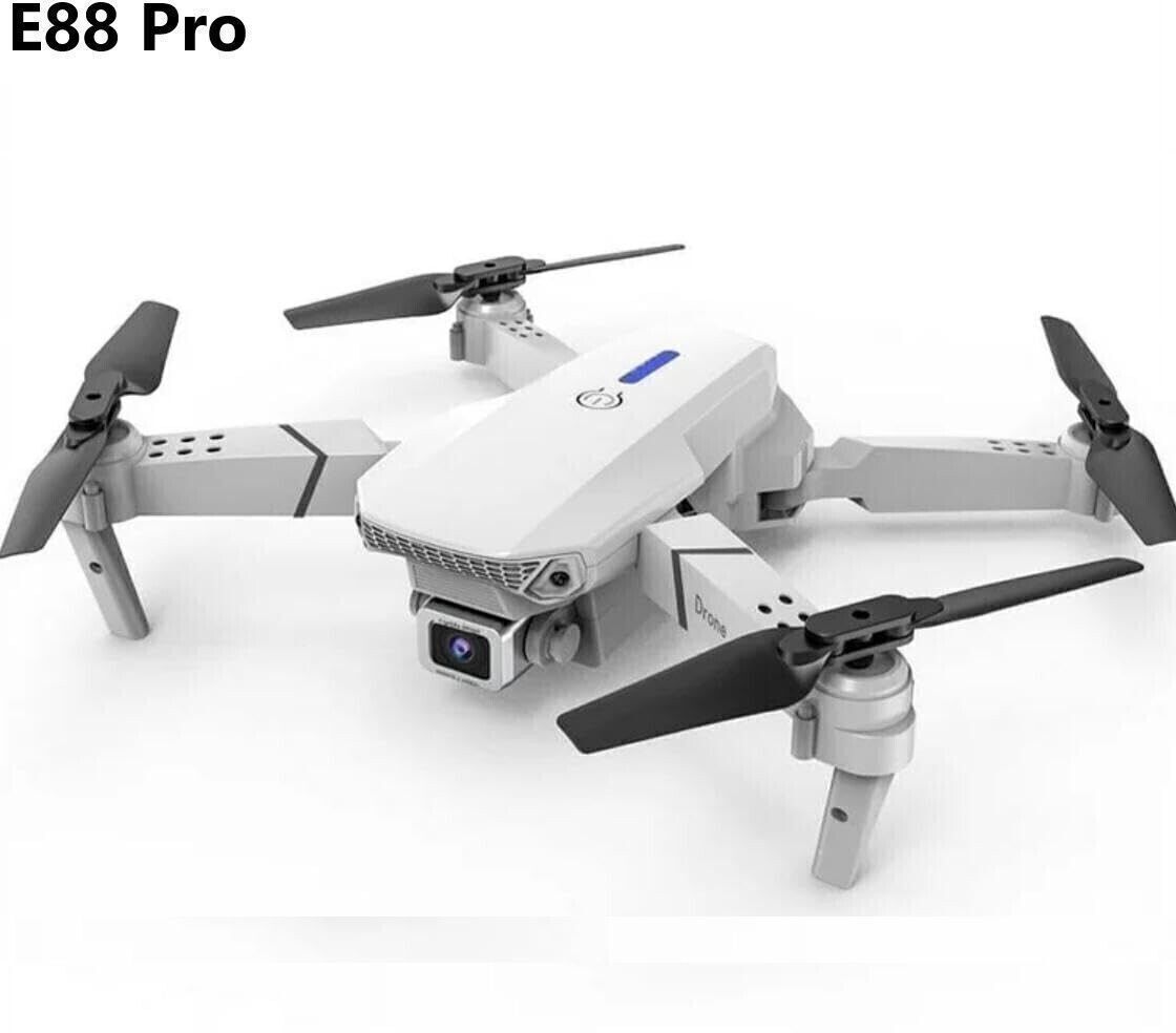 E88 4K HD WiFi Camera Wide-Angle Foldable FPV Dron GPS Mini dron With Camera HD1 Drone-image-1