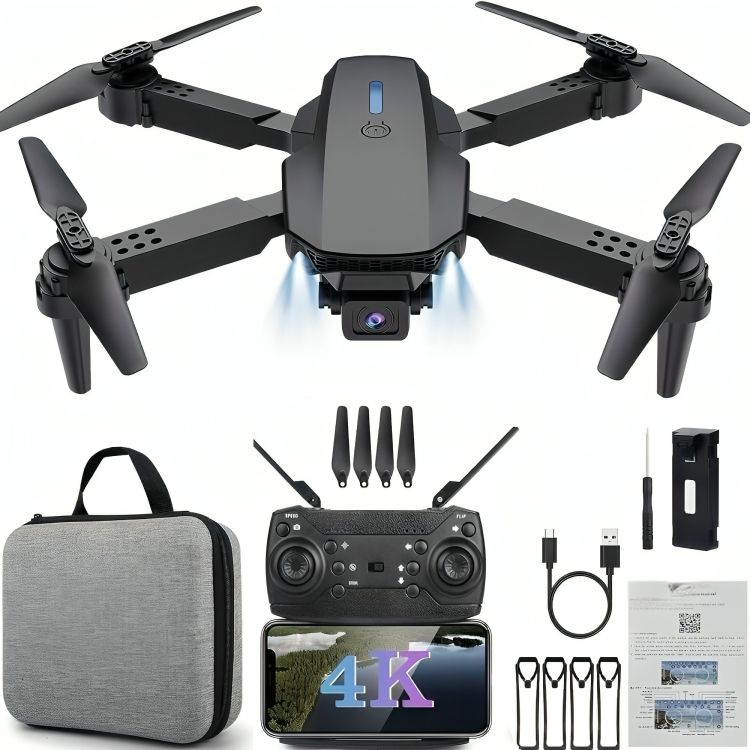 dhruviyatik E88 Pro Portable HD Camera Drone with Foldable Design Drone-picture-17