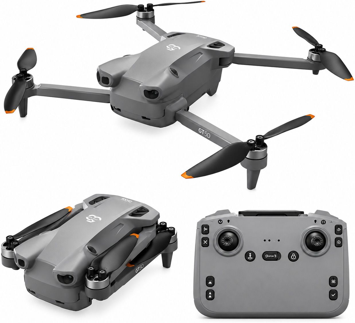 GT50 Pro SkyFold GPS Smart Drone Foldable Aerial Quadcopter Stable Hover D79 Drone-image-19