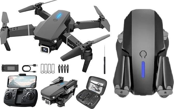 E88 Drone 4k HD foldable Drone With Camera 4k HD Mini Drone 1080P Drone Drone-image-34