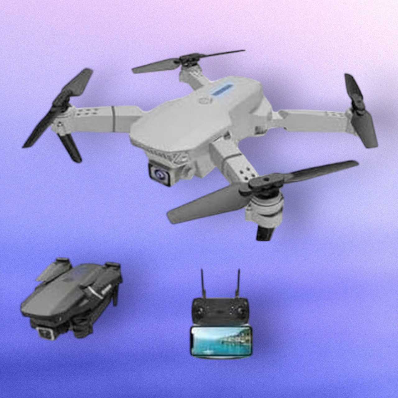 swa mi E88 Pro 4K Dual Camera Height Hold Wifi FPV RC Foldable Toys_32 Drone image 1