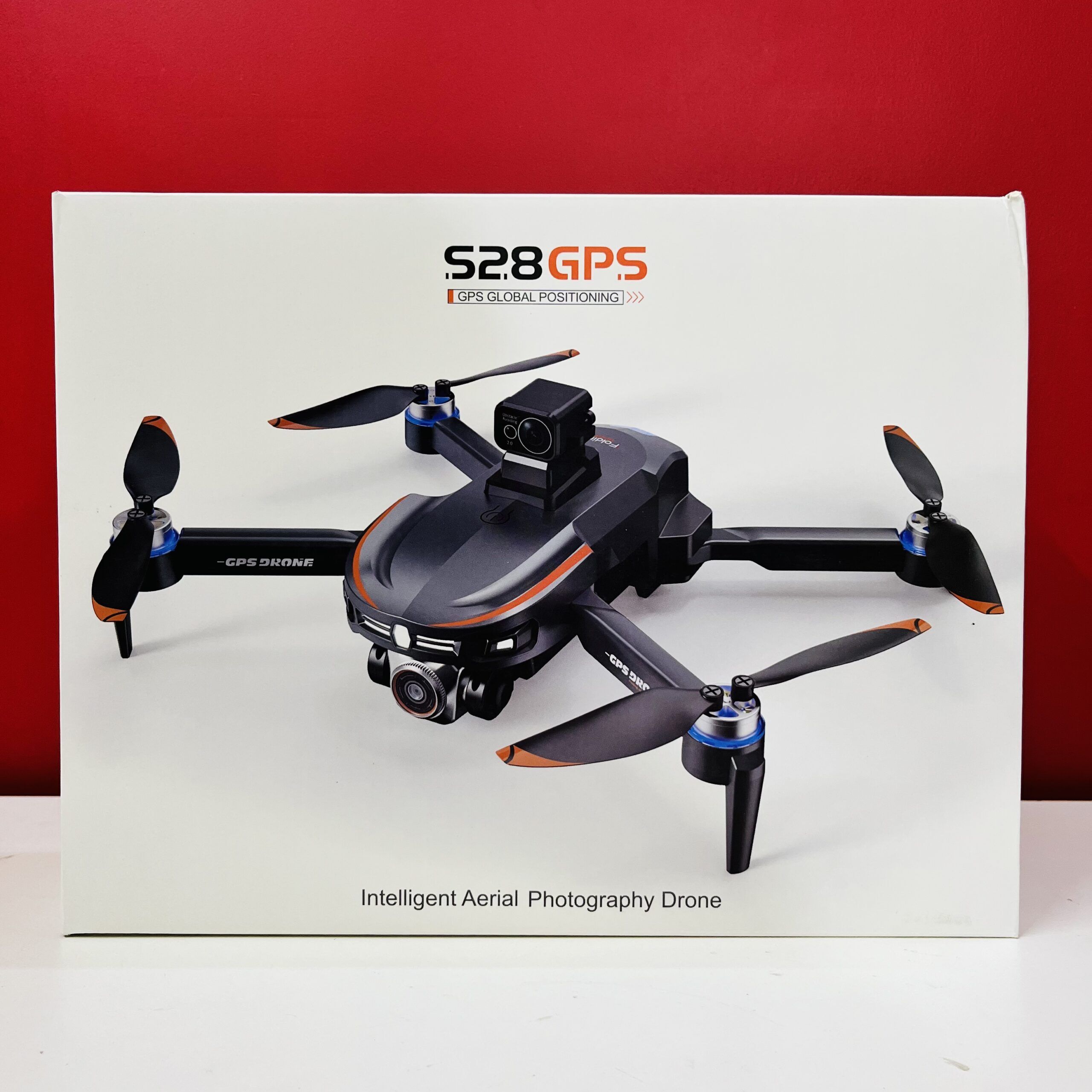 S28 GPS Drone 4K Dual Camera Quadcopter Obstacle Avoidance FPV With Screen Drone