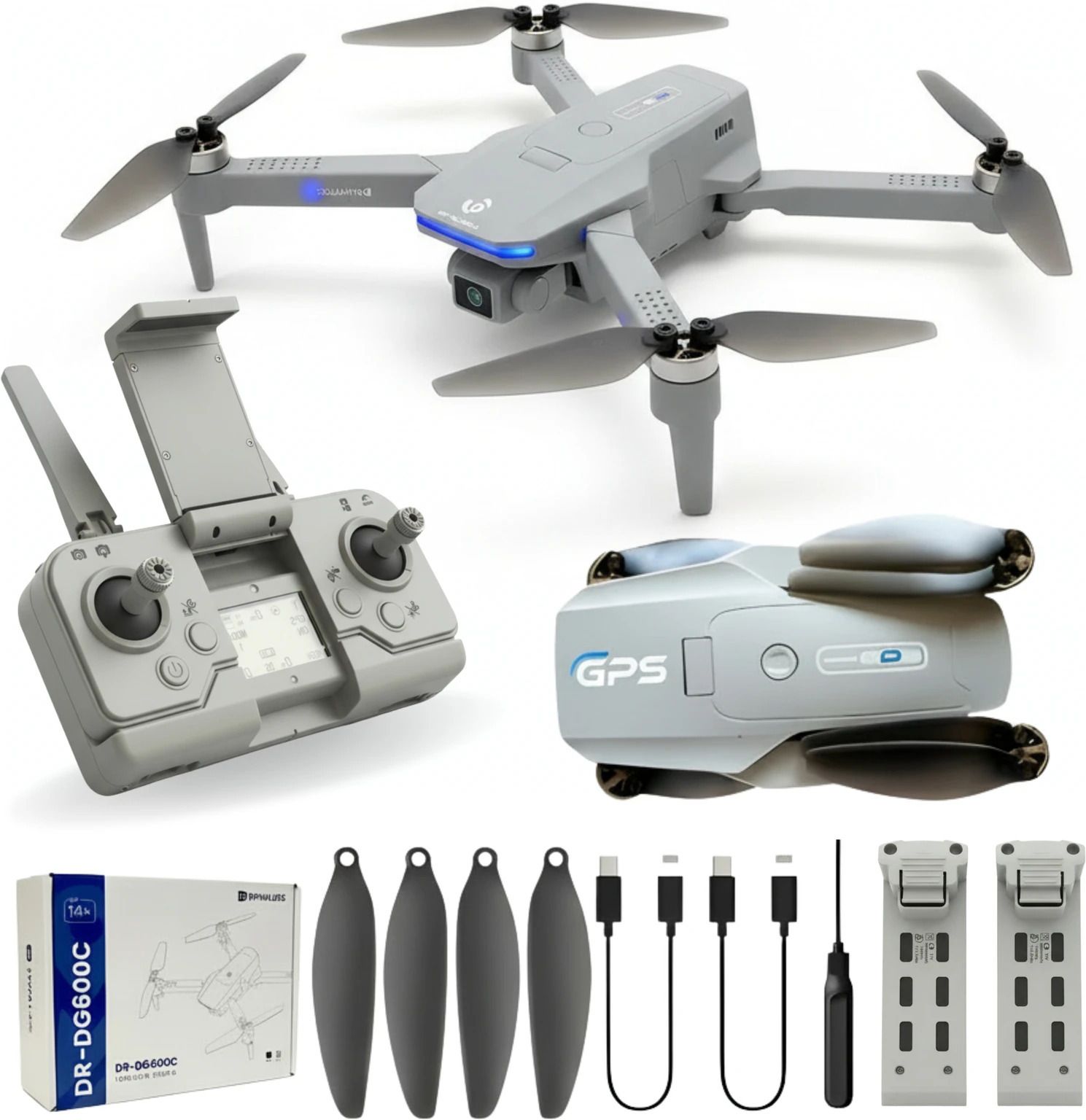 playtastic Dynalog DG600 GPS 4K Camera with One Key Take Off Stable Flight Drone-picture-21