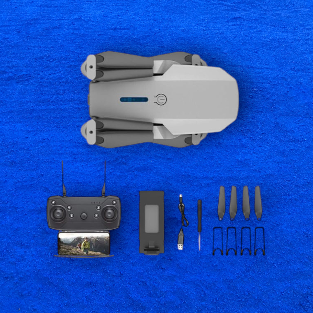 swa mi E88 4K Video Laser Obstacle Avoidance dronGlobal Range Drones With HD Camera_18 Drone image 1