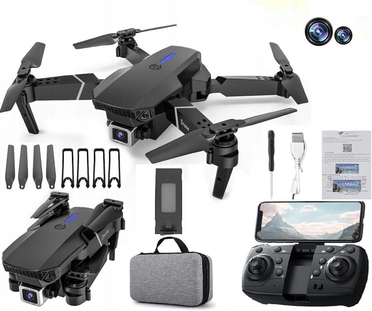 redithenterprise Drone with Camera Foldable One Key Take Off/Landing Drone-picture-36