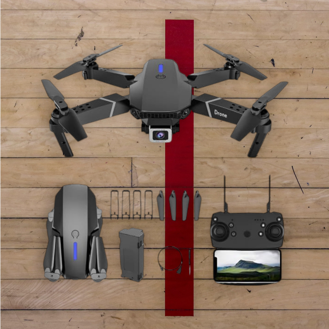 swa mi Drone Remote Control Quadcopter 360 Flip Stunt_a19 Drone image 1