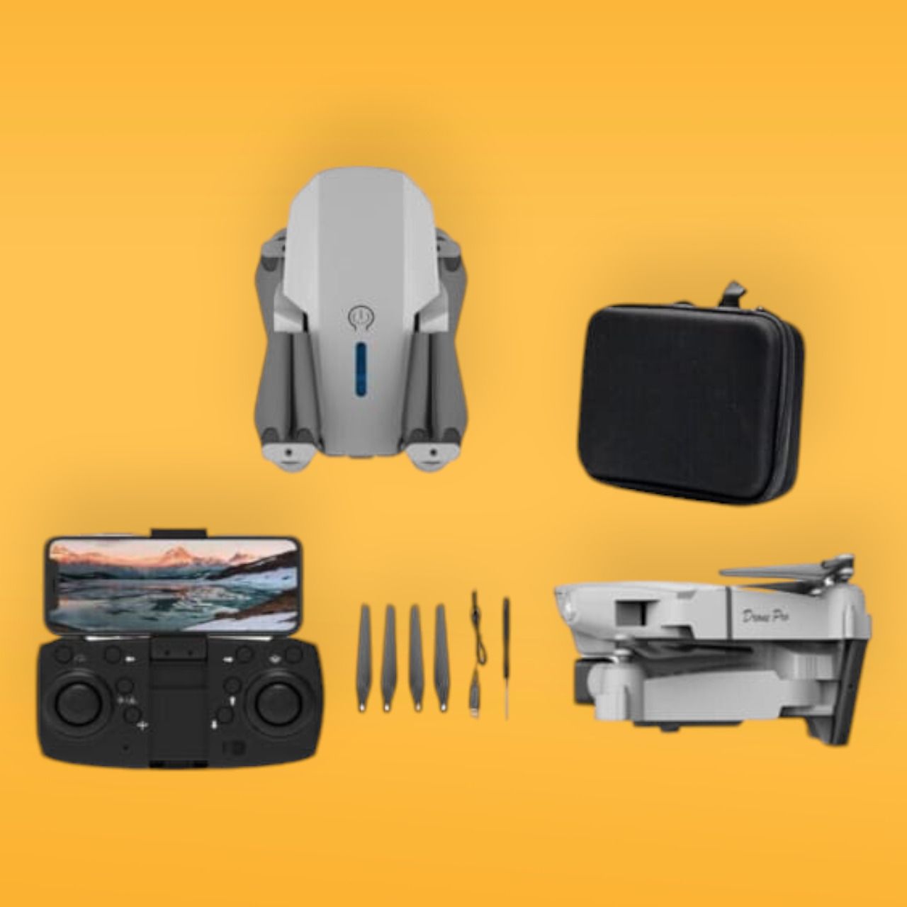 swa mi E88 Pro professional mini drone with 4k dual camera and gps_30 Drone-picture-32