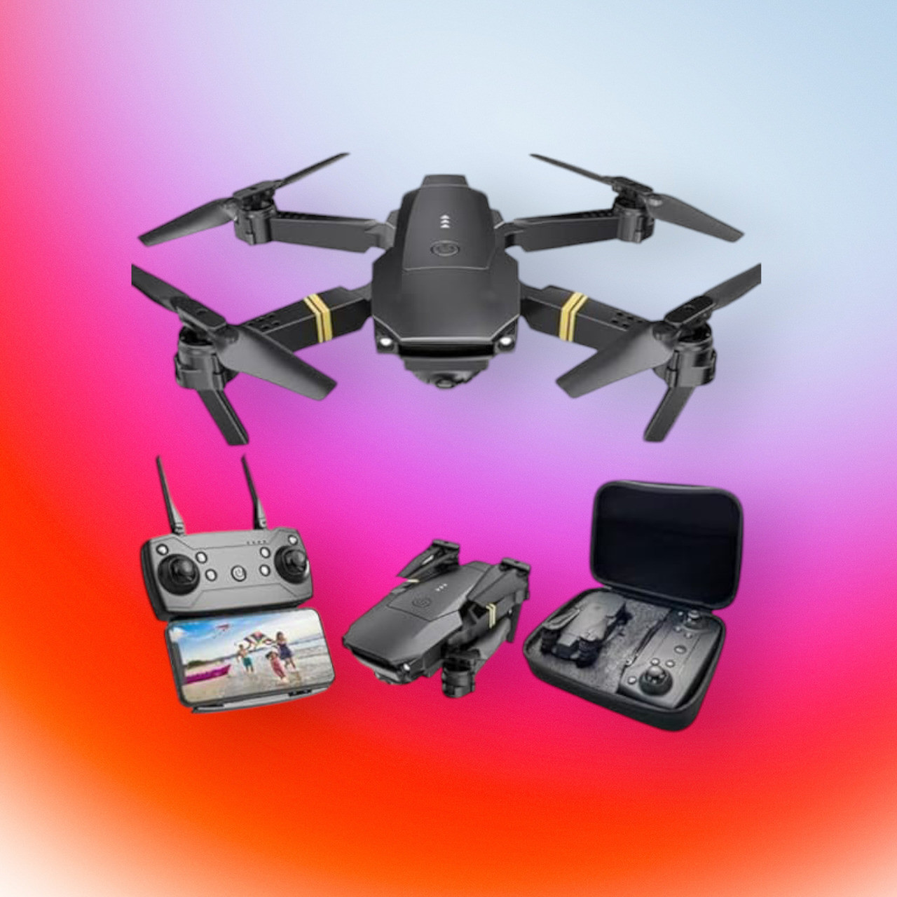 swa mi Foldable Remote Control Drone with Camera HD Wide Angle Lens_21 Drone image 1