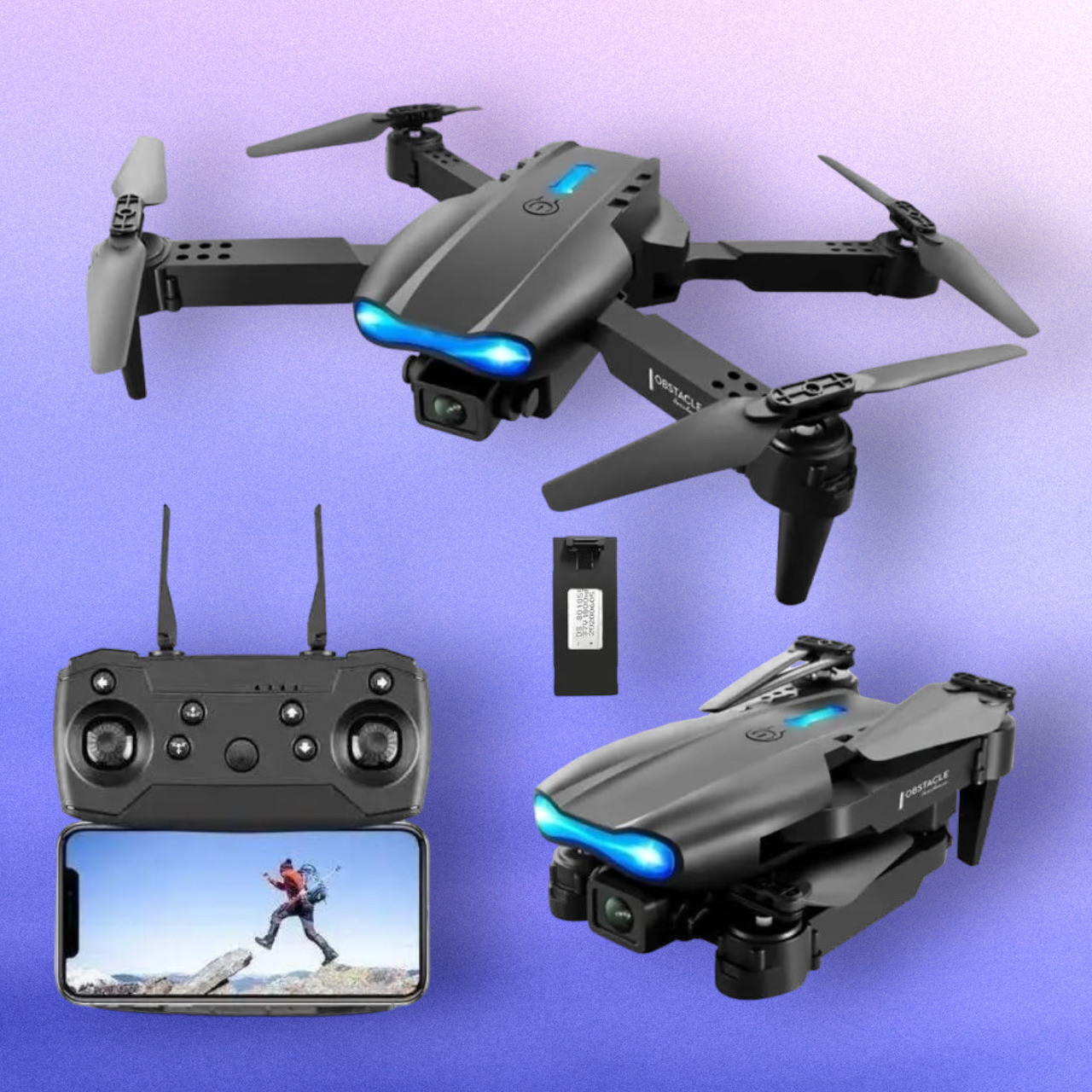 swa mi Drone WiFi Camera Remote Control-Motion Control-Spin Fine Tuning drone 1 Drone image 1
