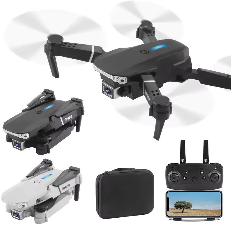 swa mi E99 Drone WiFi Camera Drone Remote Control 360 Flip Stunt Drone 2 Batteries1 Drone image 1
