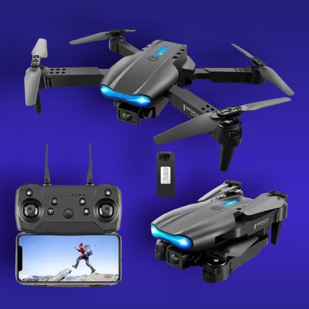swa mi Drone WiFi Camera Remote Control-Motion Control-Spin Fine Tuning drone 3 Drone image 1