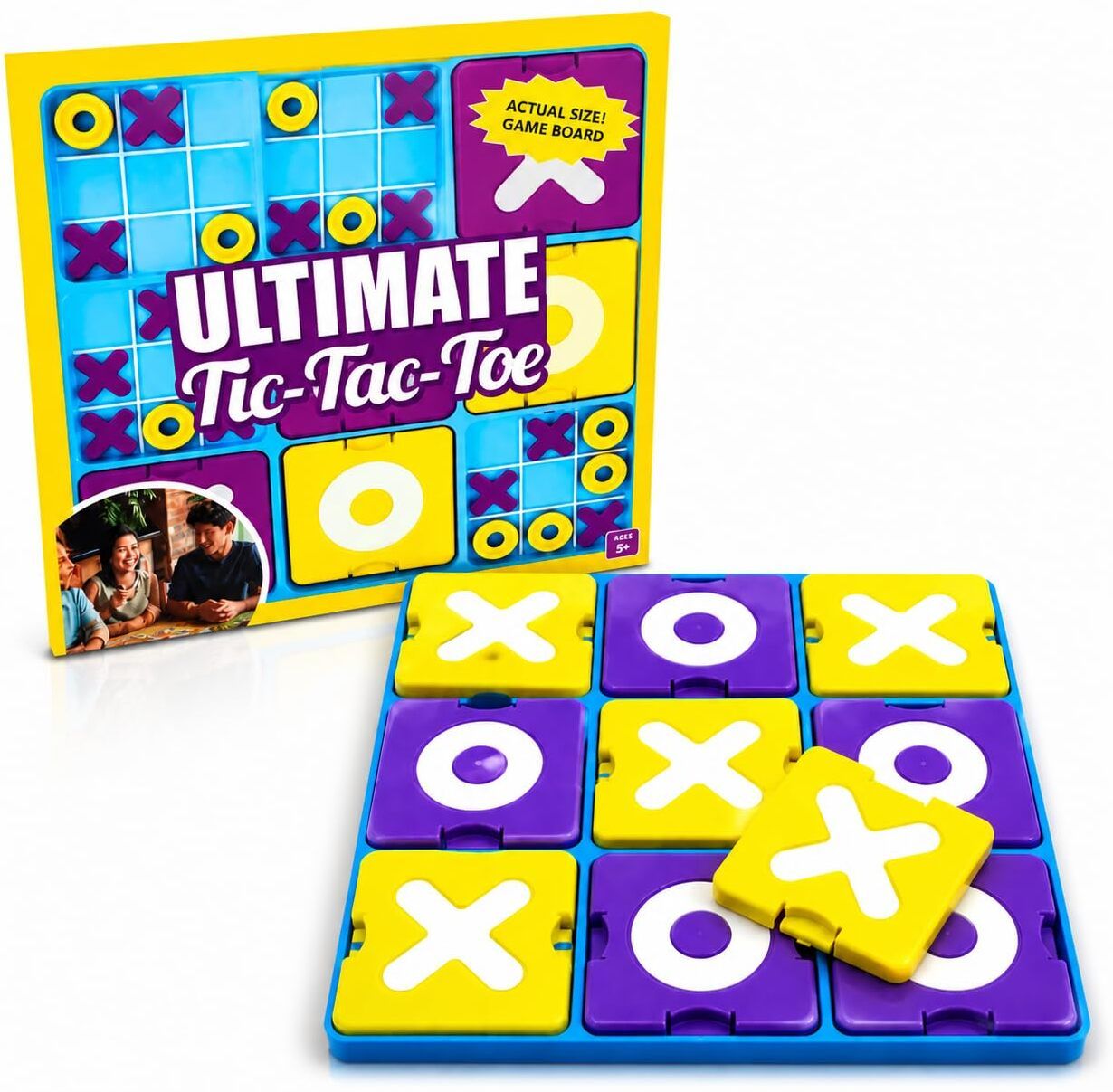 toystoday Ultimate Tic-Tac-Toe Strategy Board Game 1 cm Drying Machine Timing Belt-picture-12
