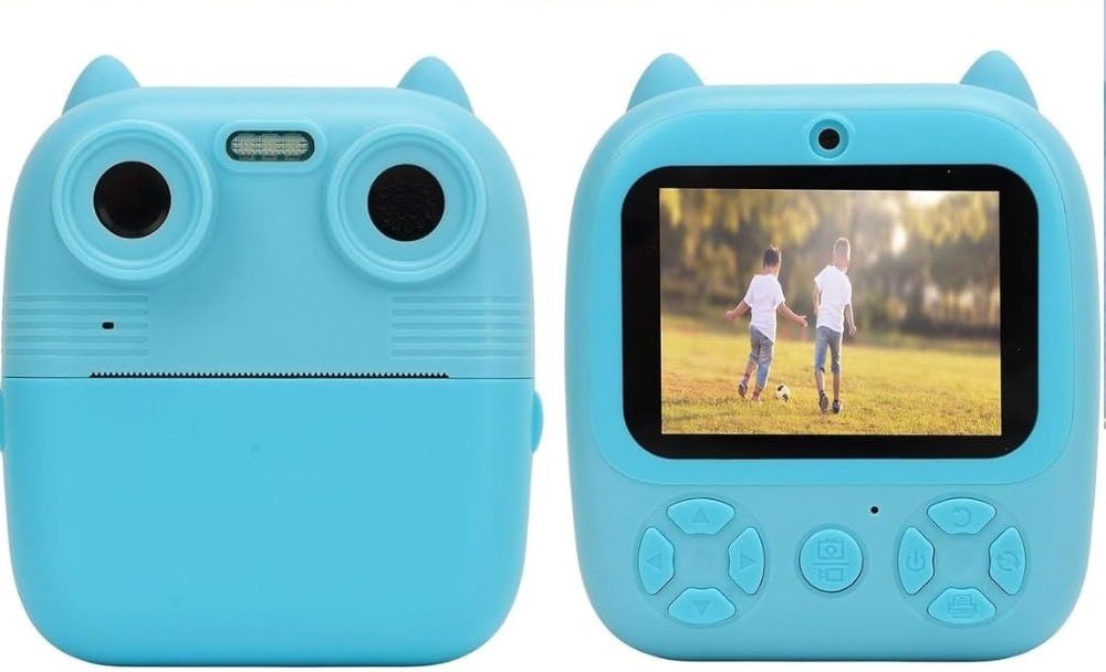 RAWDY Photo Printer for Girl– Black & White Thermal Printing Toy with 1080p Video,Game 3.3 Instant Camera-picture-15