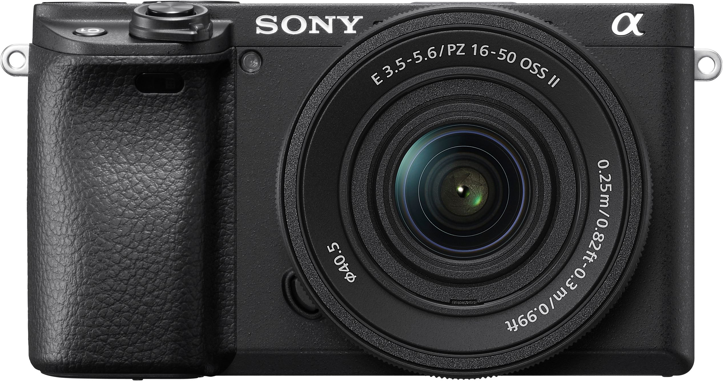 SONY ILCE-6400K Mirrorless Camera Body with SELP16502 Power Zoom
