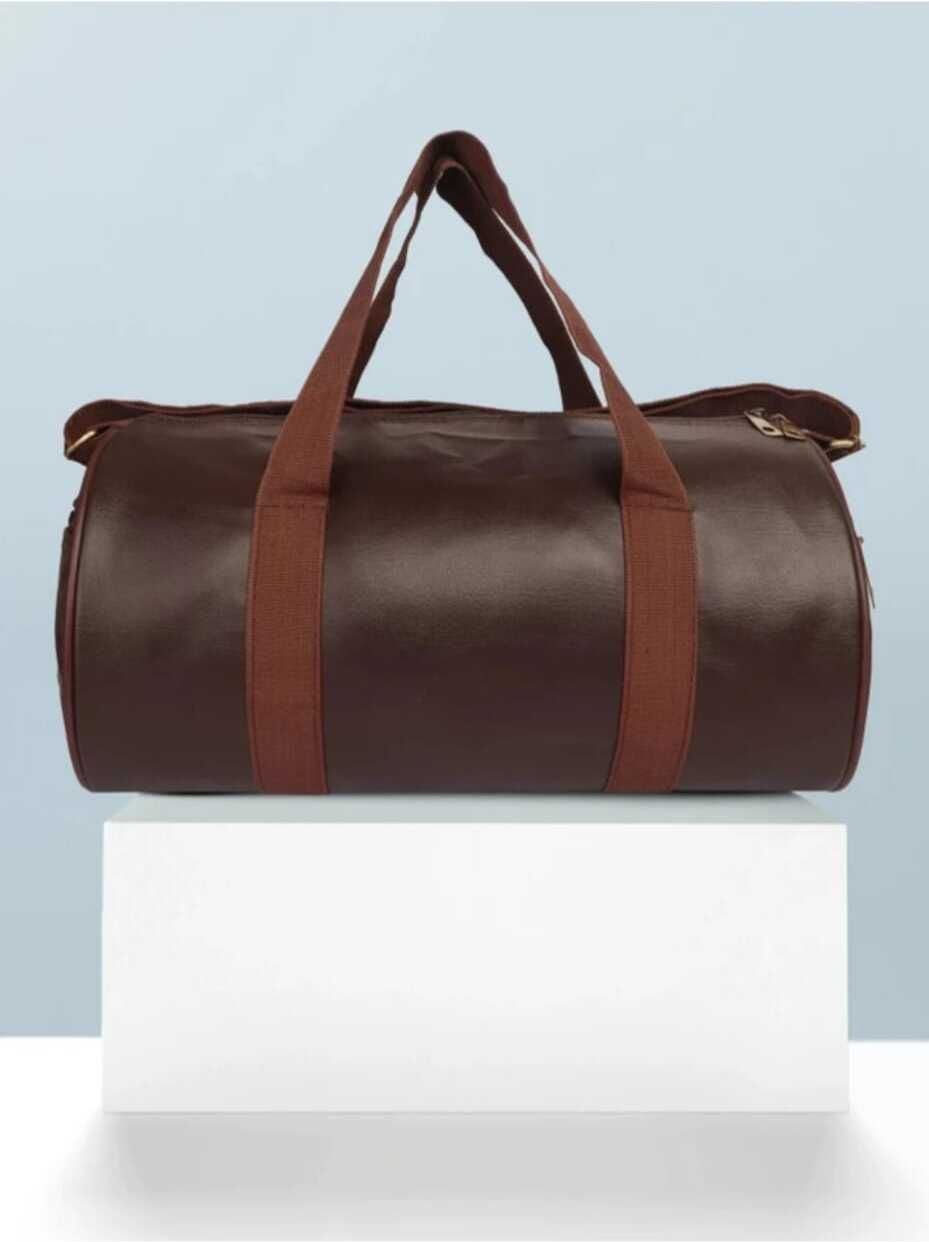 30 L Gym Duffel Bag - BROWN DUFFLE BAG - Brown-image-27