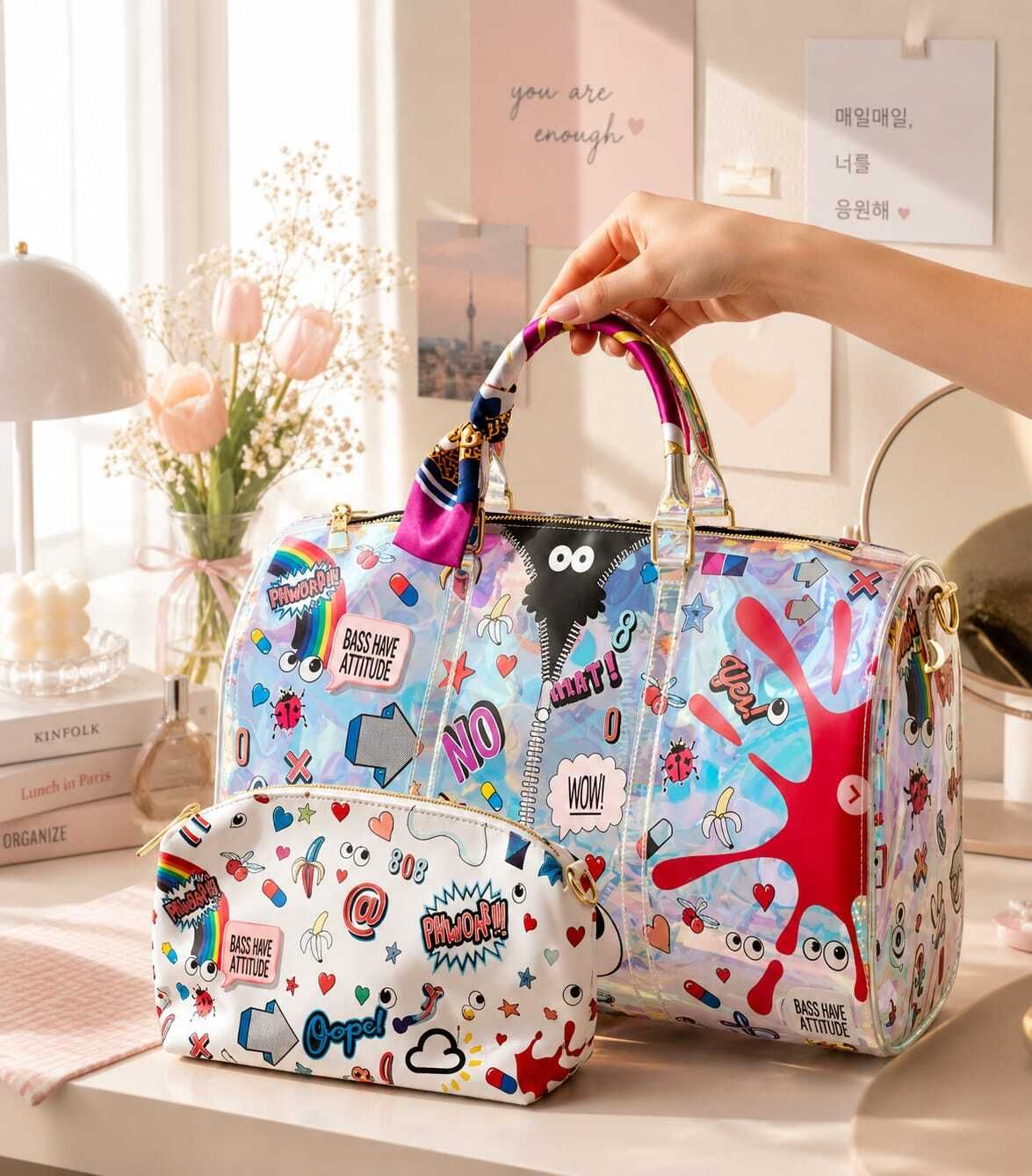 20 L Hand Duffel Bag - Duffle Bag - Multicolor - Regular Capacity-image-29