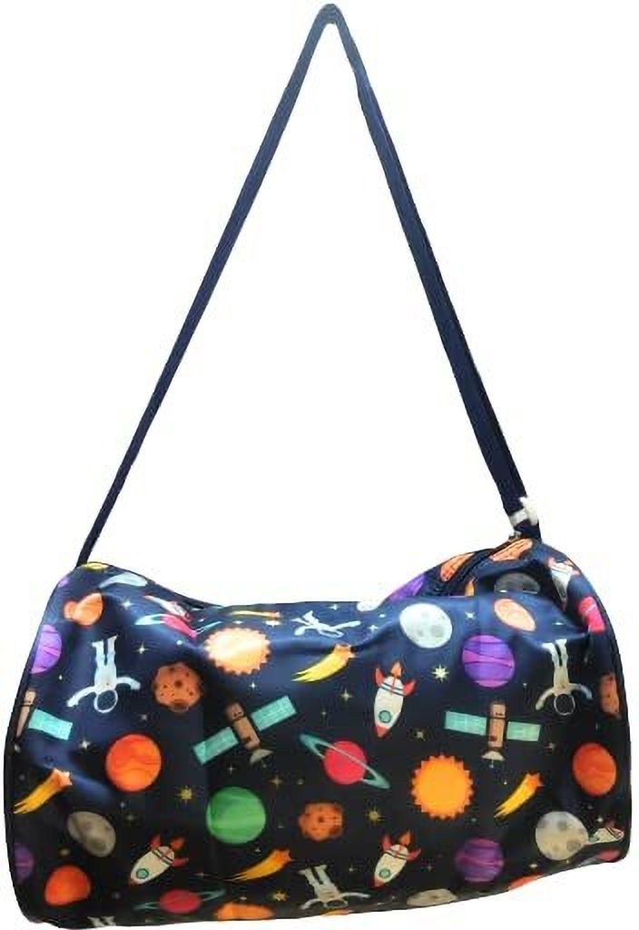clicketyclack 12 L Gym Duffel Bag - Attractive Big Spacious Duffle Bag with Adjustable Strip - Blue-picture-0