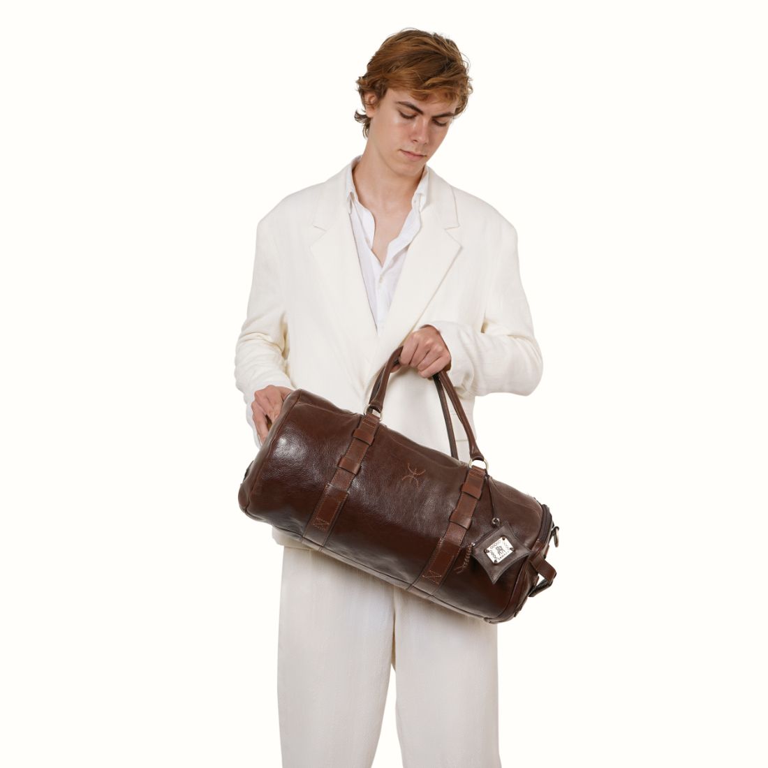 2 L Gym Duffel Bag - TIMBUKTOO 04 - Brown-image-2