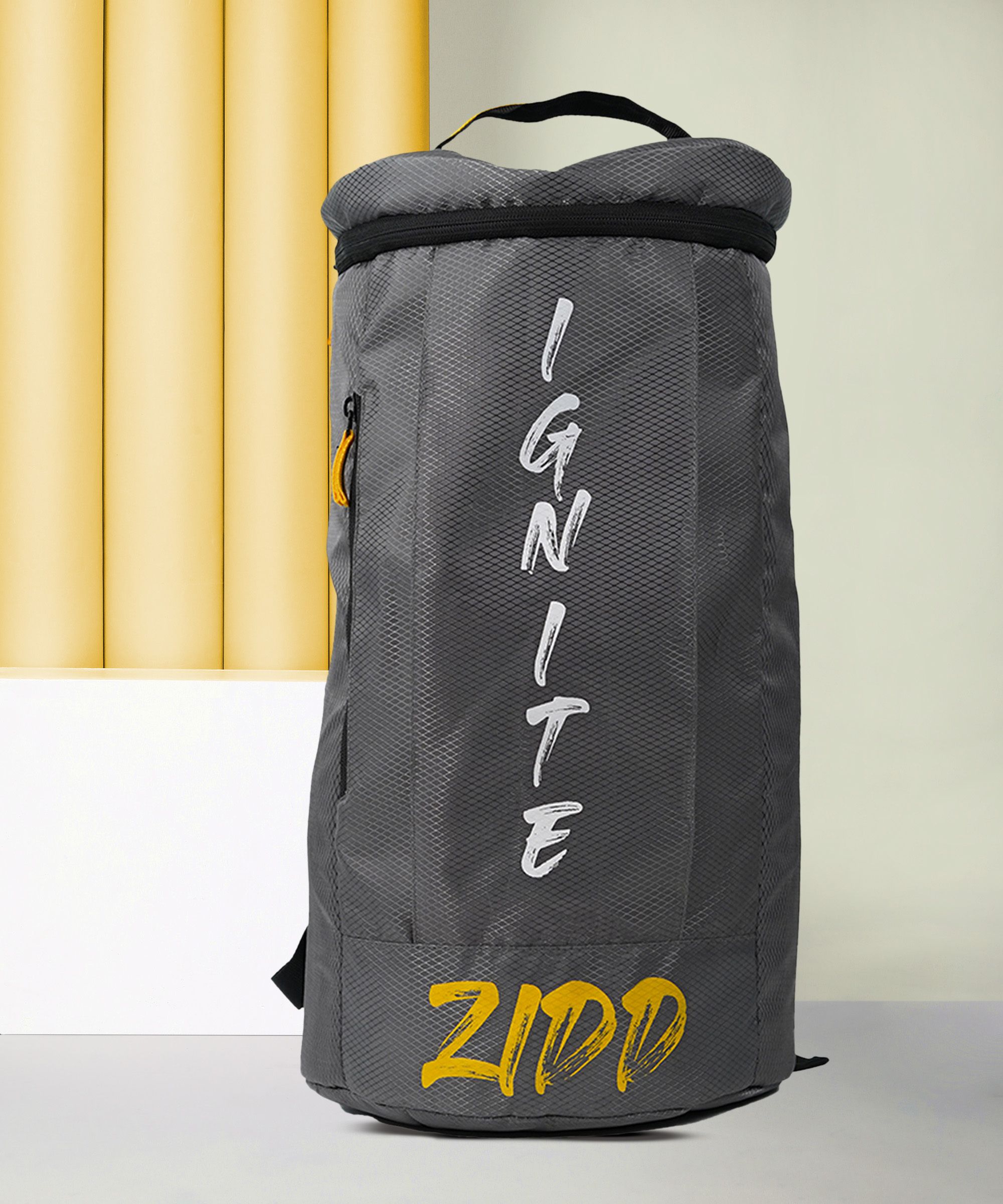 30 L Gym Duffel Bag - BackPack Gym Bag, For Men and Women, Grey, 30 litres - Grey