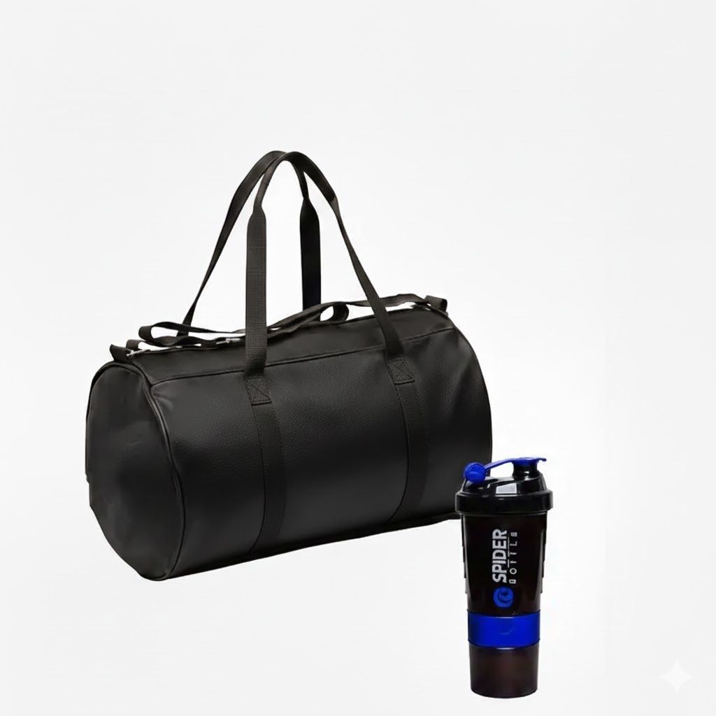 cool indians 20 L Gym Duffel Bag - Trendy Gym Bag with Shaker Bottle Combo Pack for Men & Women Gym Bag Combo Kit - Black, Blue-picture-27