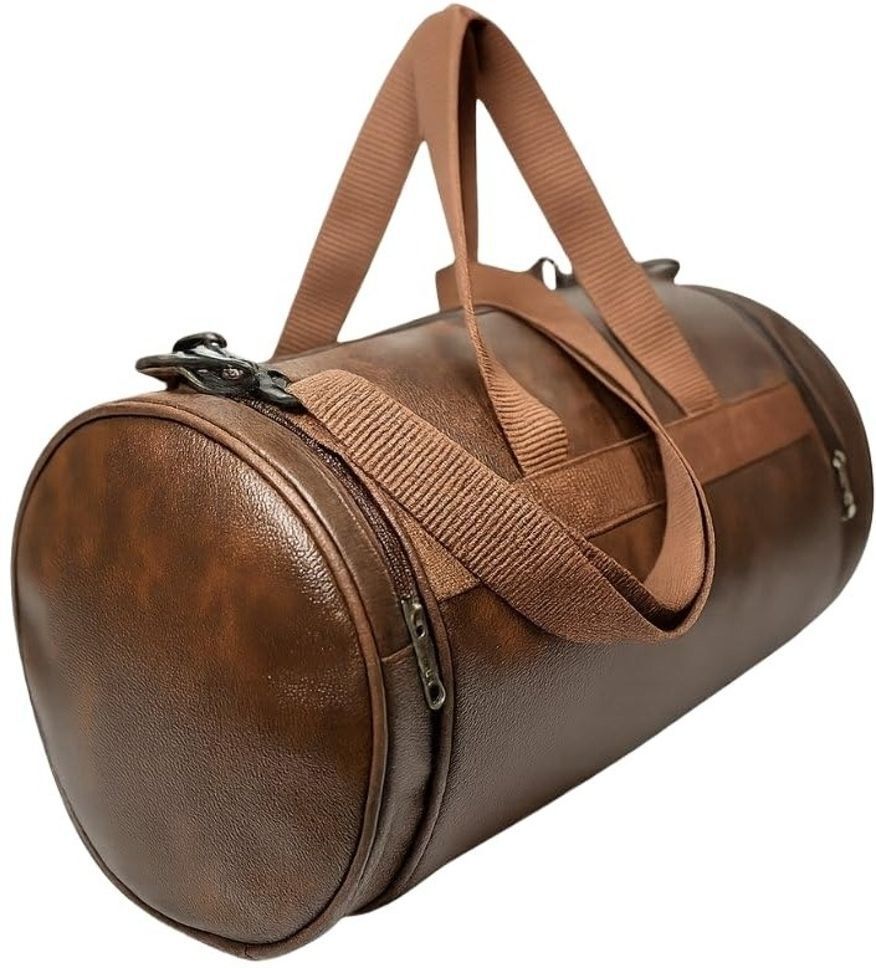 35 L Gym Duffel Bag - Black Dot 35 L Gym Duffel Bag, Gym bag - Brown-image-30