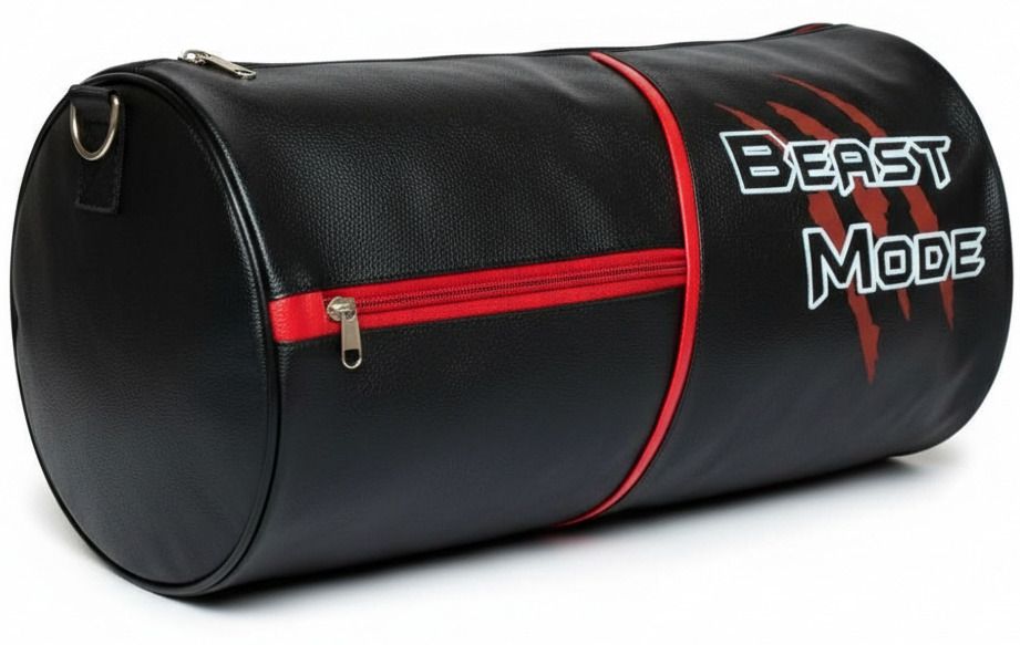 20 L Gym Duffel Bag - style Duffle/Gym Bag/Shoulder Bag for Men & Women - Black-image-1