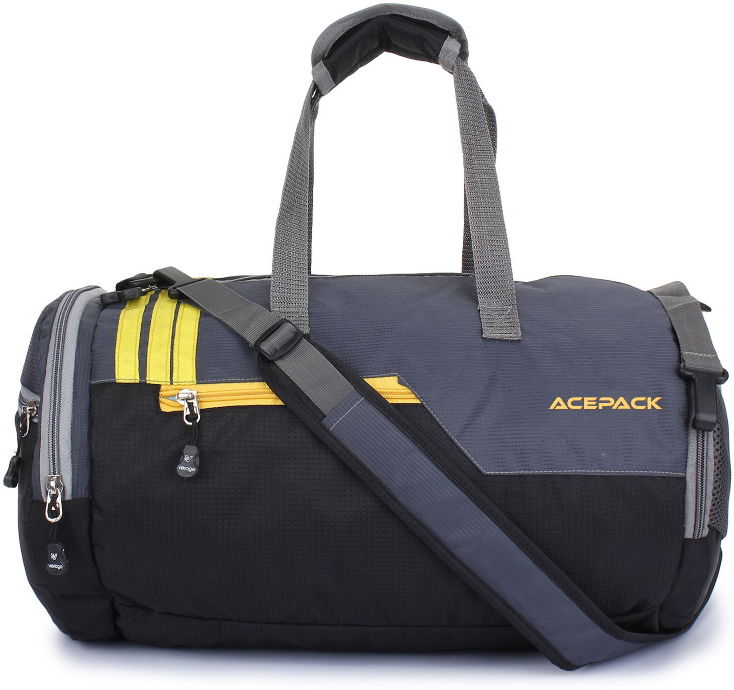 37 L Gym Duffel Bag - Boxer - Grey