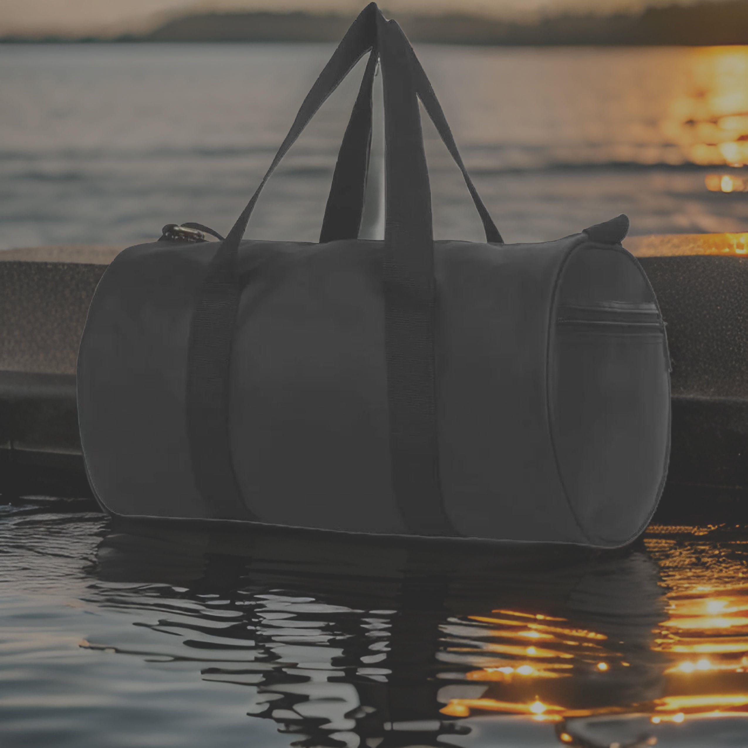 25 L Gym Duffel Bag - Sports Gym Bag for Men and Women, Travel Duffel Bag (S-17.5 INCH) - Black