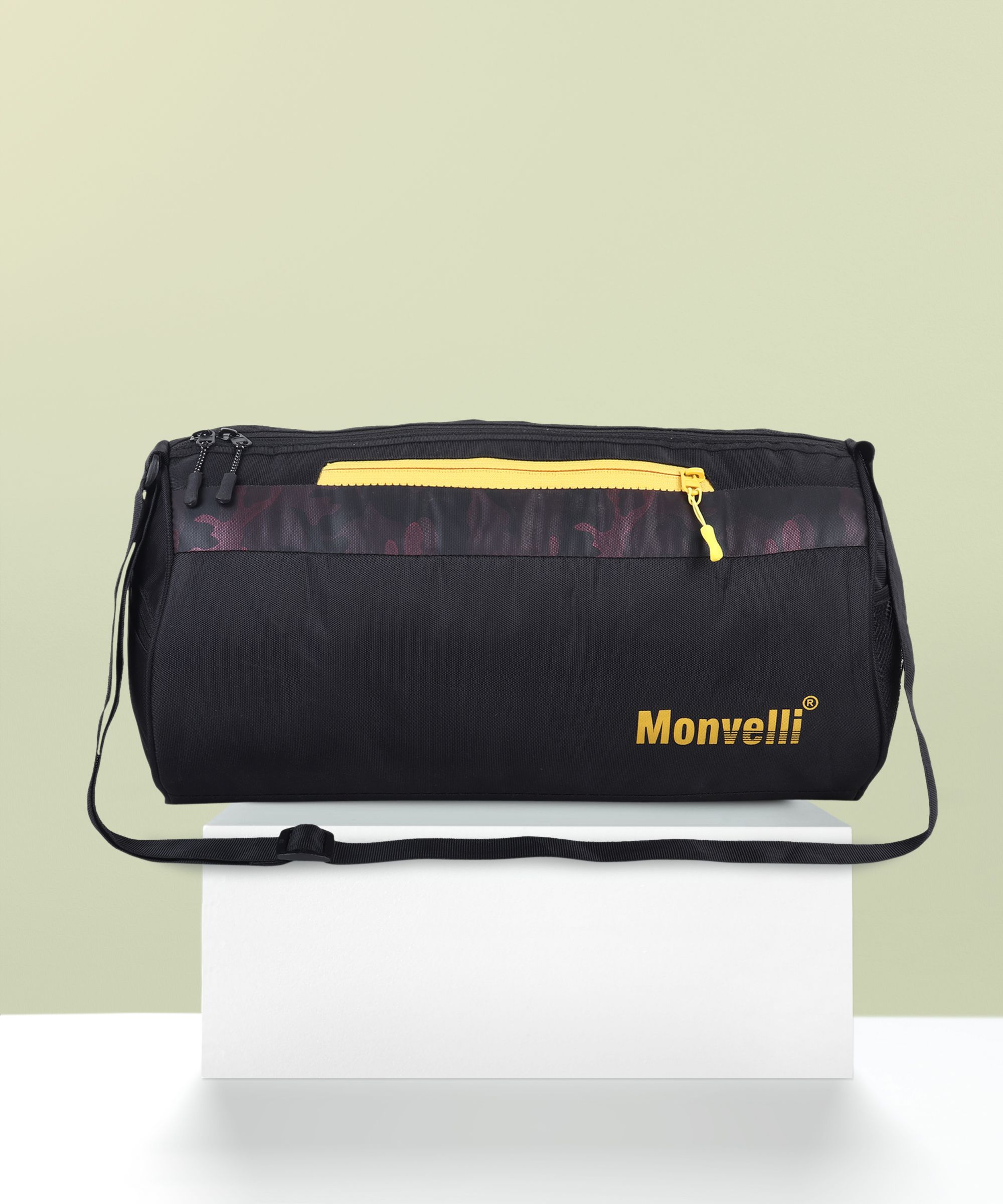 20 L Hand Duffel Bag - Sports Unisex - Black - Regular Capacity-image-1