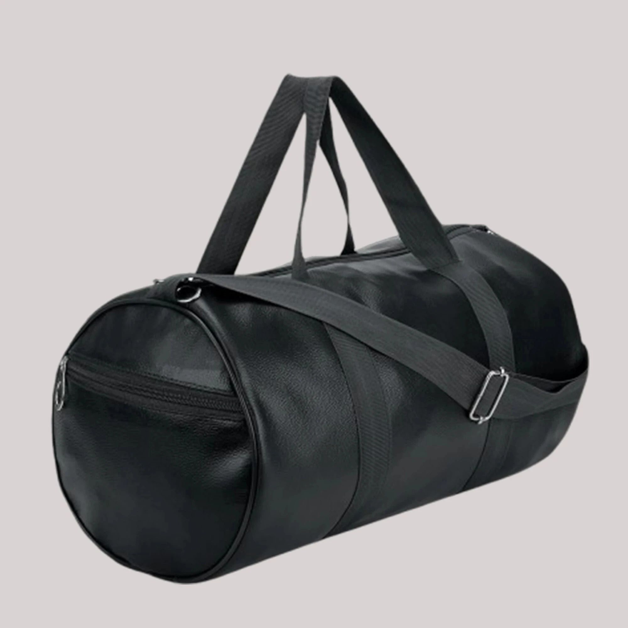 20 L Gym Duffel Bag - Black Gym duffel bags for men & women with Premium quality duffle bag - Black-image-47