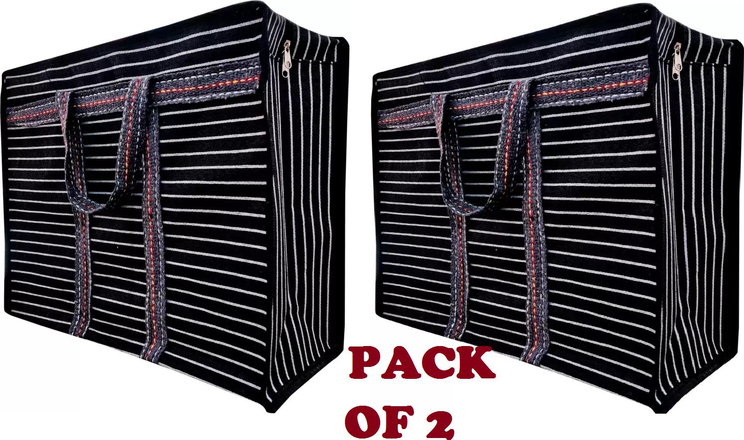 150 L Hand Duffel Bag - Multipurpose Extra Large Big Heavy Duty Storage(PACK OF-2) - Multicolor - Large Capacity