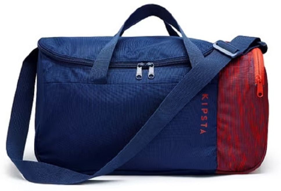 kipista 20 L Gym Duffel Bag - Football Duffle Bag 20L - Blue / Red By Decathlon - Blue, Red-picture-15