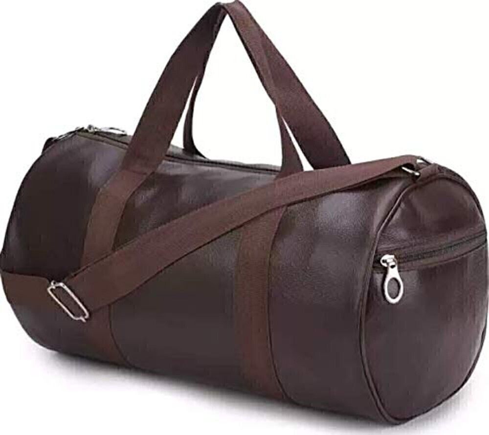 20 L Gym Duffel Bag - Duffel Bags for men,Water Resistant Women Duffle Bag,Men's Sport Travel gym bag - Brown