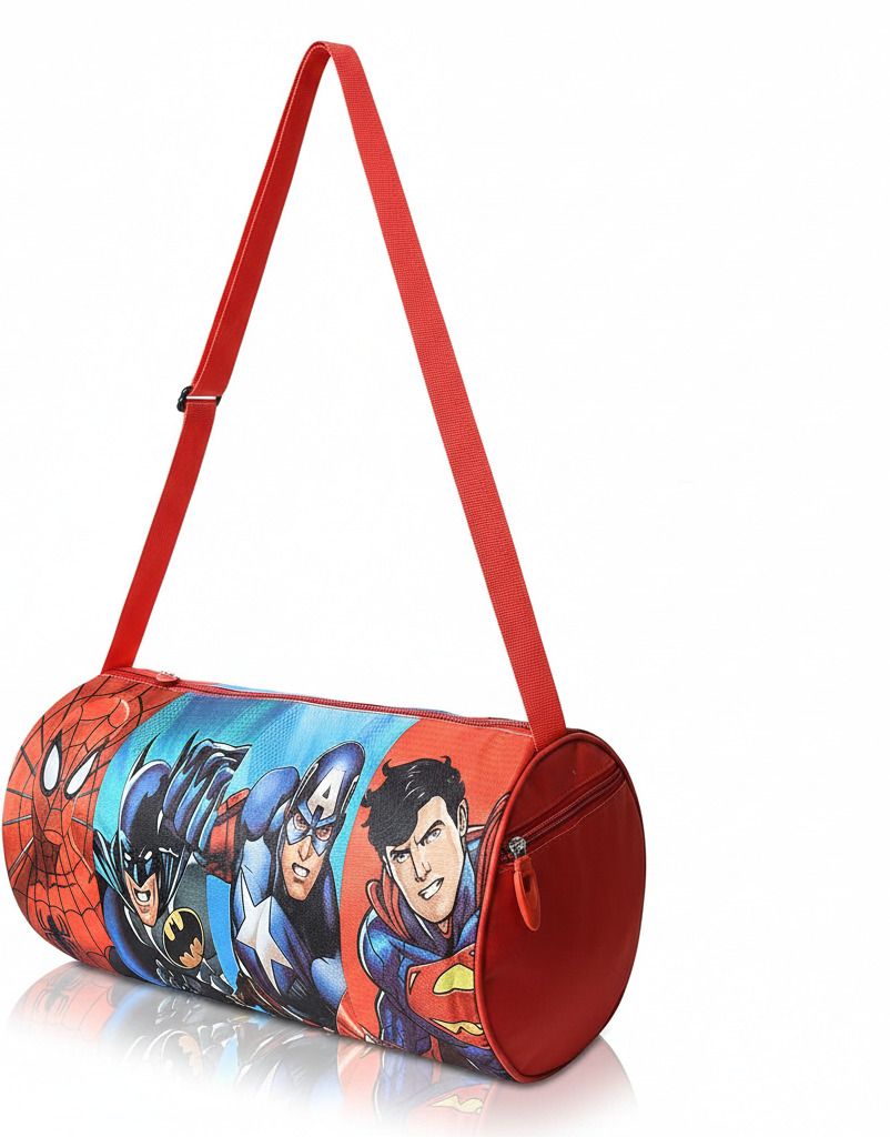 15 L Hand Duffel Bag - Kids Duffle Bag Stylish Girls Travel Bag – Gym Dance Swimming picnic Sports Bag - Red, Blue - Regular Capacity-image-46