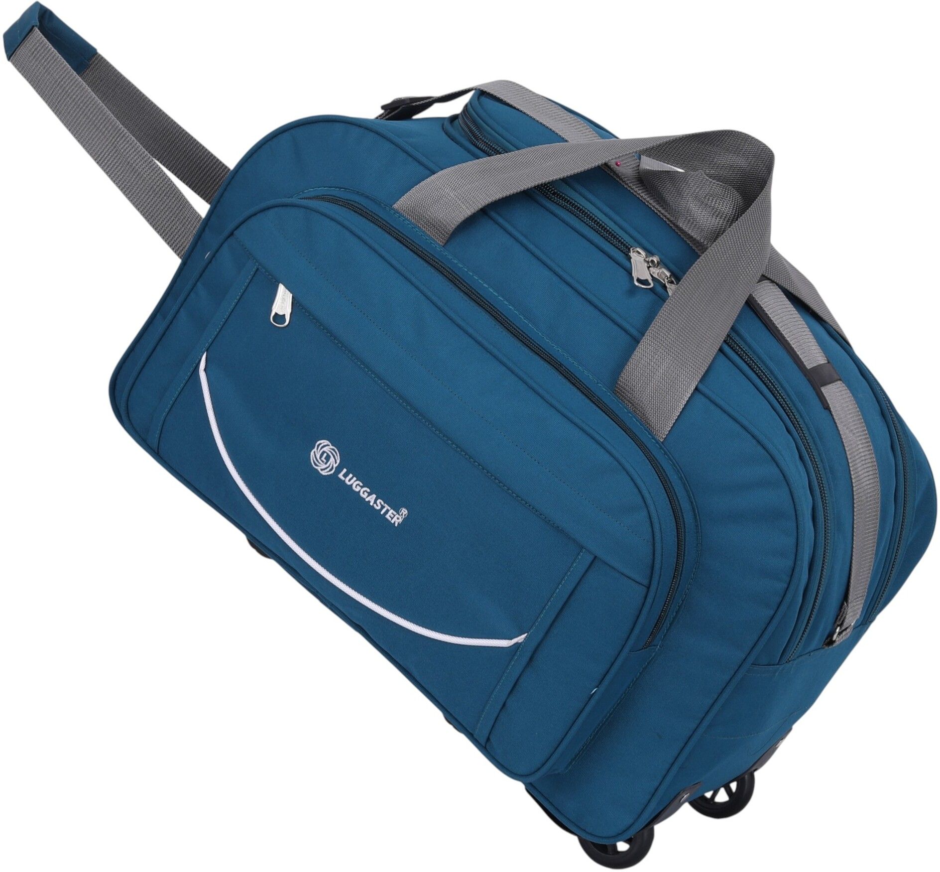 70 L Strolley Duffel Bag - 22 Inch Soft Luggage Duffel with Wheels | Easy Carry Travel Bag | - Multicolor - Large Capacity