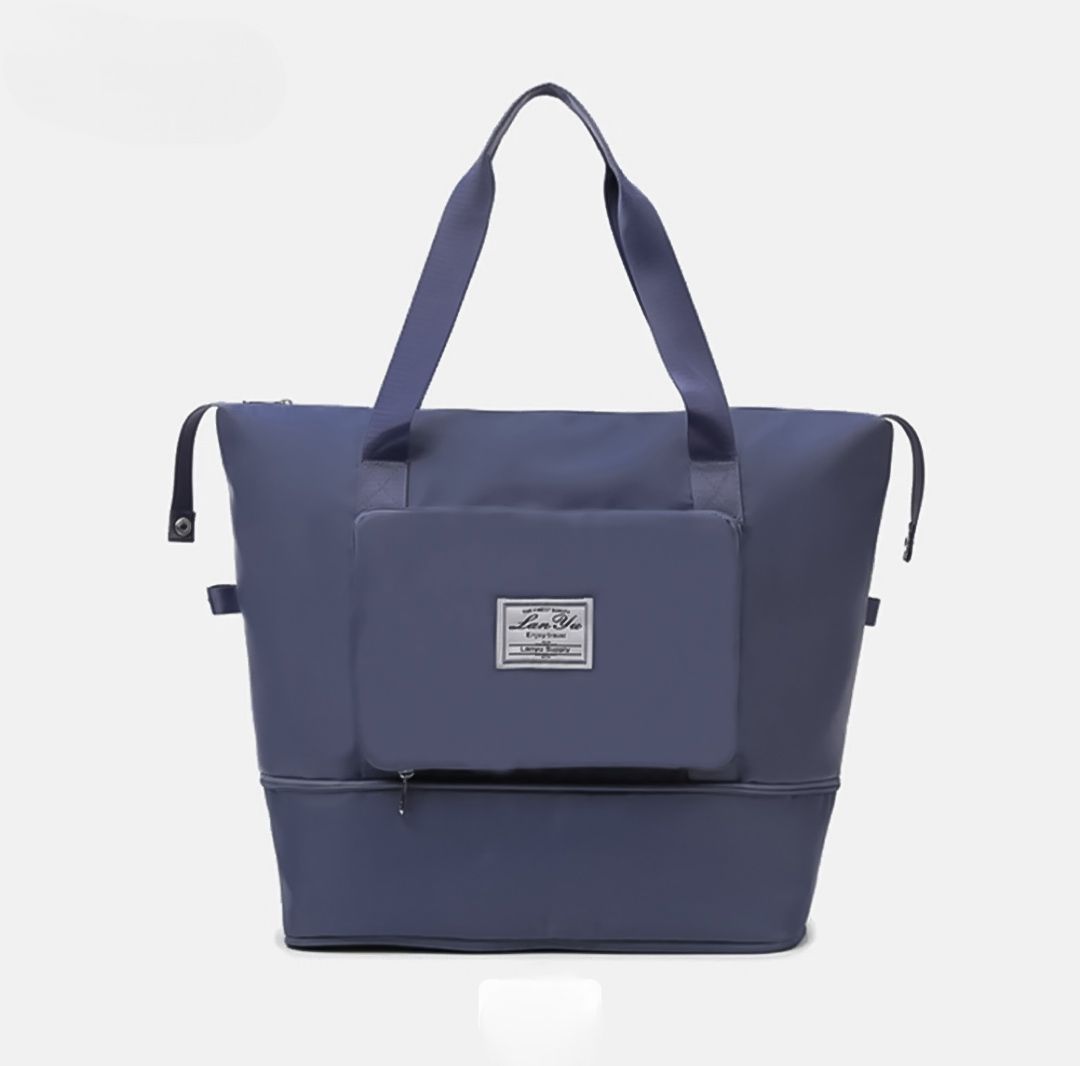 80 L Hand Duffel Bag - Latest Trending Folding Bag - Blue - Large Capacity-image-30